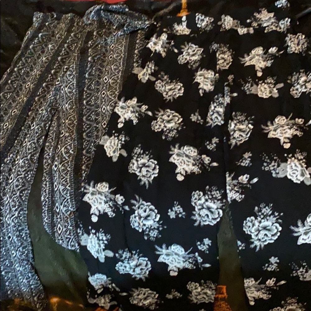 2 pairs of hippie pants